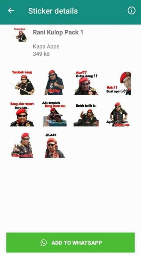 Bossku WA Sticker screenshot 3