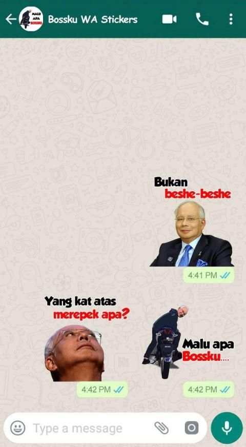 Bossku WA Sticker screenshot 2