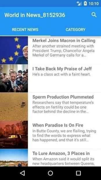 World in News screenshot 2