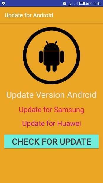 Update for version Android & samsung screenshot 4