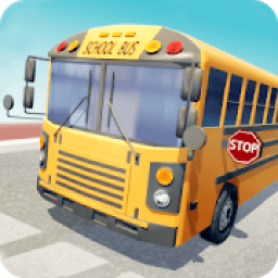School Bus: summer school transportation आइकन