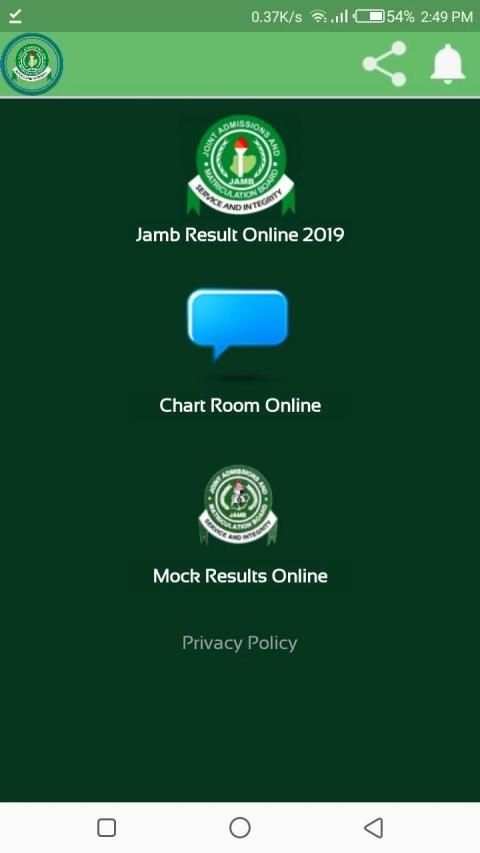 Jamb 2019 Online Result Checker स्क्रीनशॉट 4