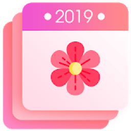 ikon Kalender Menstruasi 2019, Masa Subur Dan Ovulasi