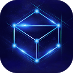 One Stroke Drawing - Connect all the dots icon