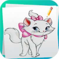 Learn to Draw Cats on 9Apps