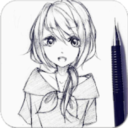 ikon Drawing Anime Girl Ideas