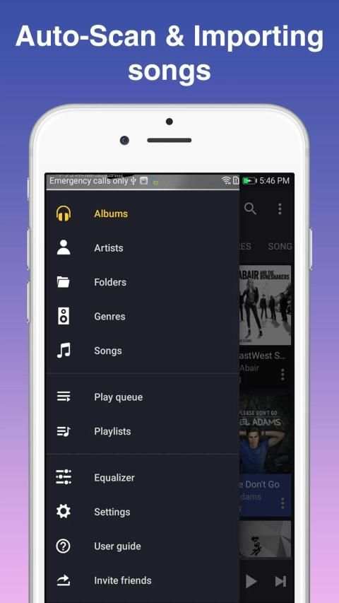Fly Music Player screenshot 1
