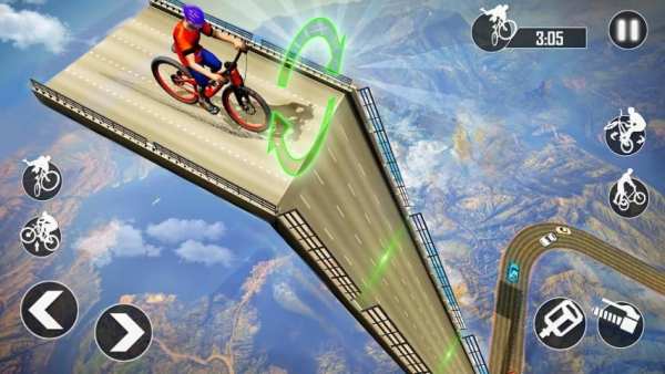 Mega Ramp BMX Racing Impossible Stunts screenshot 8
