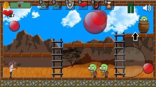 Bubble Zombie (Pang) * screenshot 6