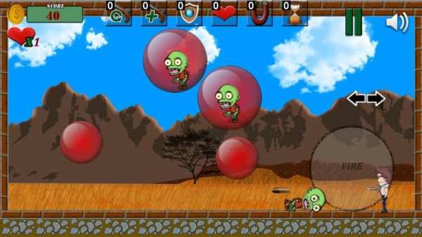 Bubble Zombie (Pang) * screenshot 4
