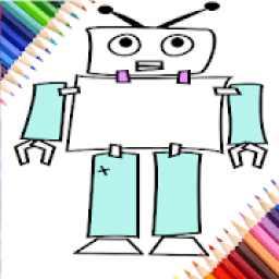 ikon drawing coloring book game