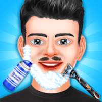 Barber Shop Beard Salon and Hair Style Games logo