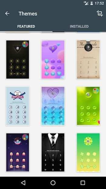 AppLock Theme Tennis screenshot 1