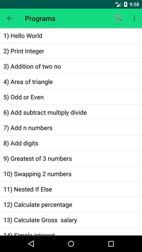C Programming screenshot 4