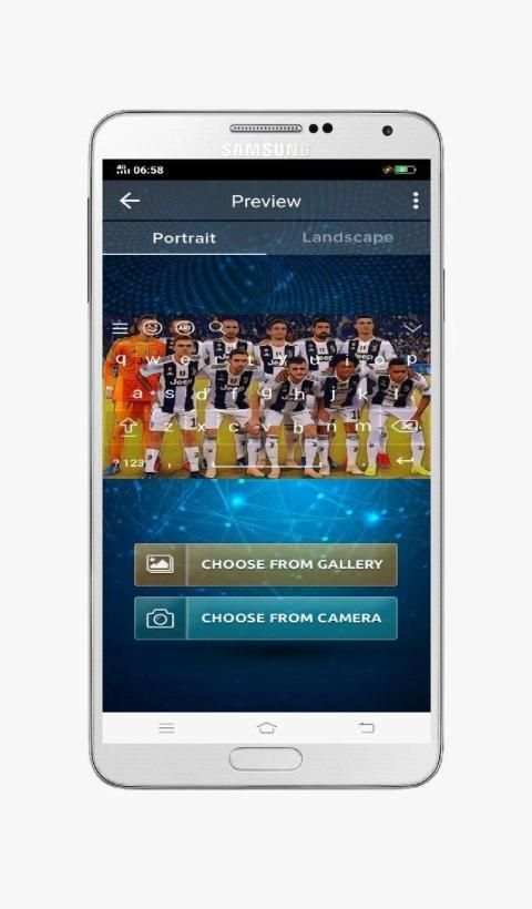 Keyboard Juventus screenshot 6