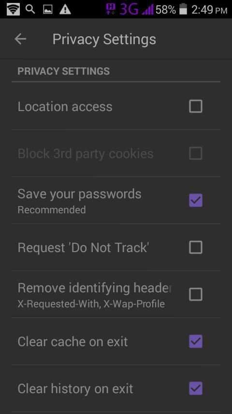 D Browser screenshot 2