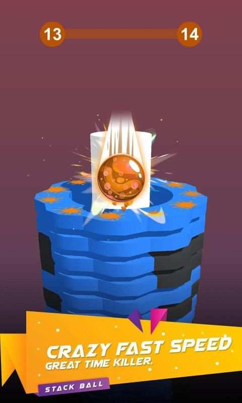 Ultra Stack Ball..!! स्क्रीनशॉट 2