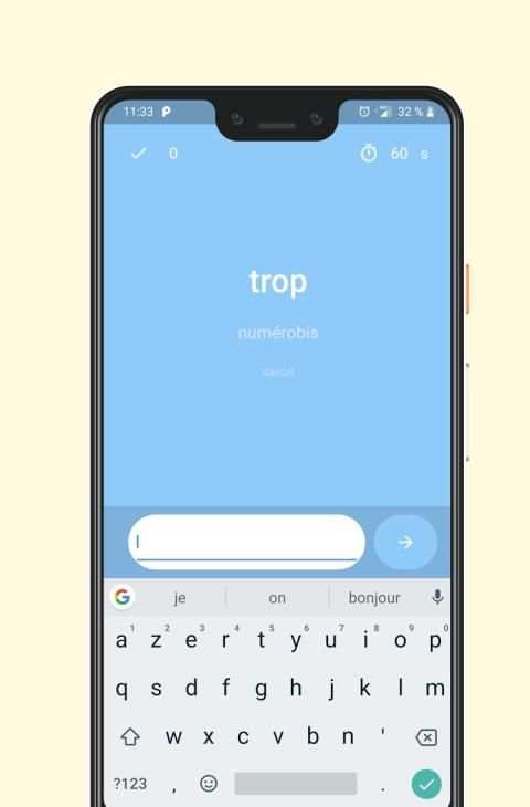 Fast typing game screenshot 4