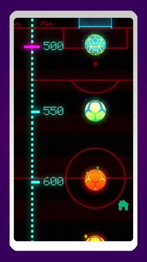 Neon Flick Soccer - Free Kick Game screenshot 4