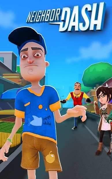 Subway Neighbor Dash скриншот 5