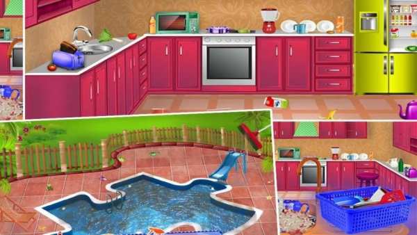 Hotel Room Cleaning Games screenshot 2
