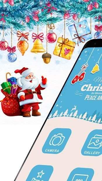 Christmas Photo Editor स्क्रीनशॉट 2