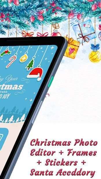 Christmas Photo Editor स्क्रीनशॉट 1