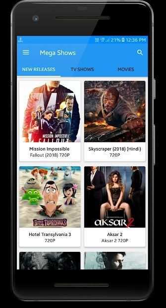 Mega Shows screenshot 2