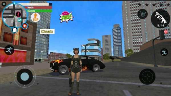 Miami Girl Crime Simulator screenshot 2