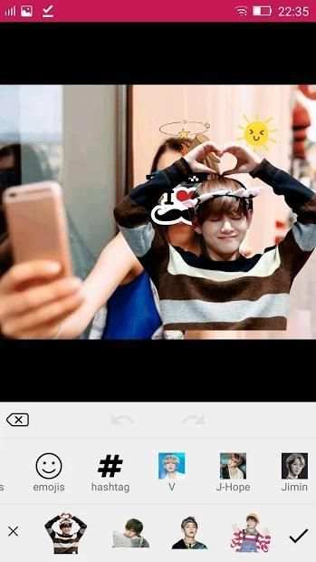 BTS SELFİE CAMERA - BTS SELFİE CAM- BTS PHOTOS screenshot 5