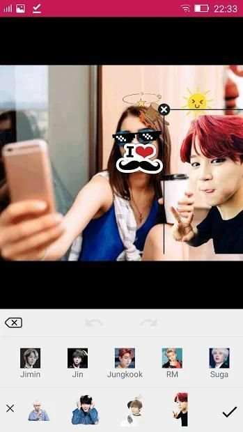 BTS SELFİE CAMERA - BTS SELFİE CAM- BTS PHOTOS screenshot 6