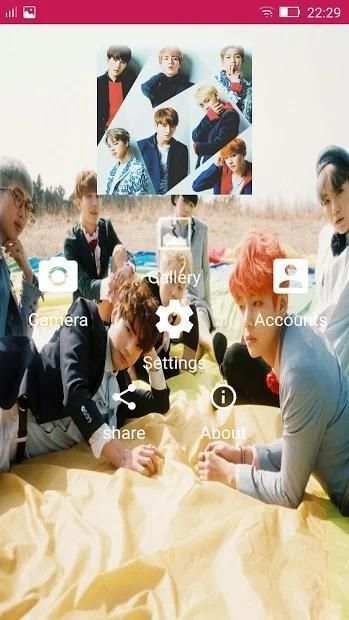 BTS SELFİE CAMERA - BTS SELFİE CAM- BTS PHOTOS screenshot 4