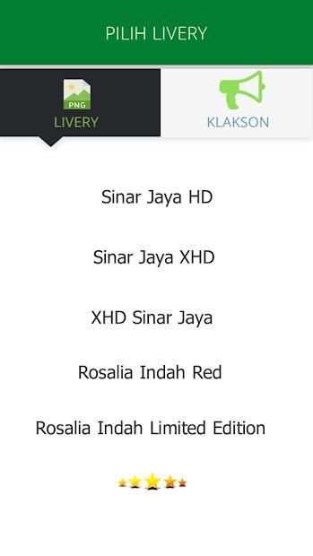 Livery Bus Sinar Jaya screenshot 2