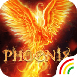 ikon Flame Phoenix Keyboard Theme for Android