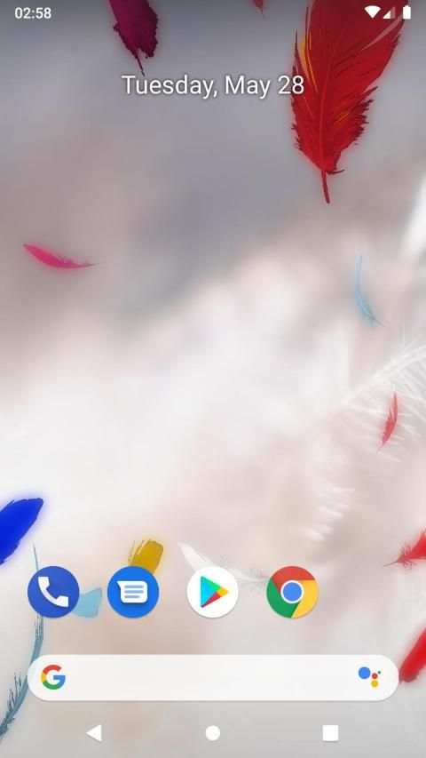 Feathers 3D live wallpaper स्क्रीनशॉट 21