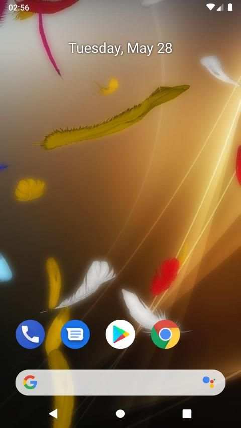 Feathers 3D live wallpaper स्क्रीनशॉट 24