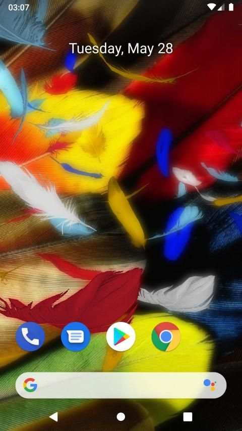 Feathers 3D live wallpaper स्क्रीनशॉट 20