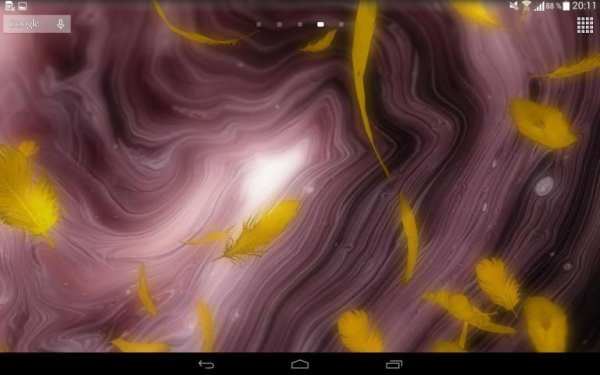 Feathers 3D live wallpaper स्क्रीनशॉट 7