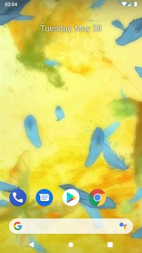 Feathers 3D live wallpaper स्क्रीनशॉट 9