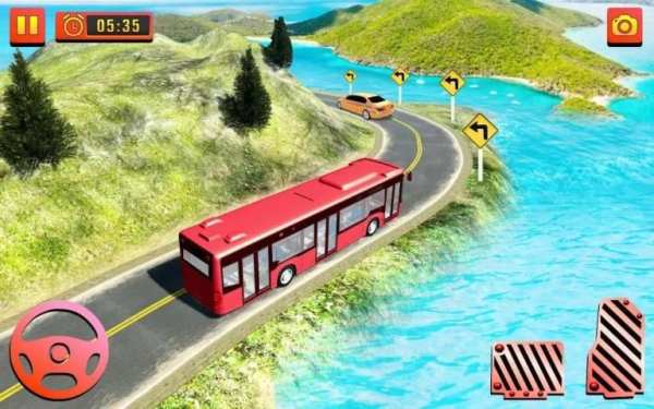 Modern Off-road City Bus Simulator screenshot 1