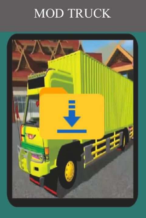 Mod truck indonesia (BUSSID) screenshot 1