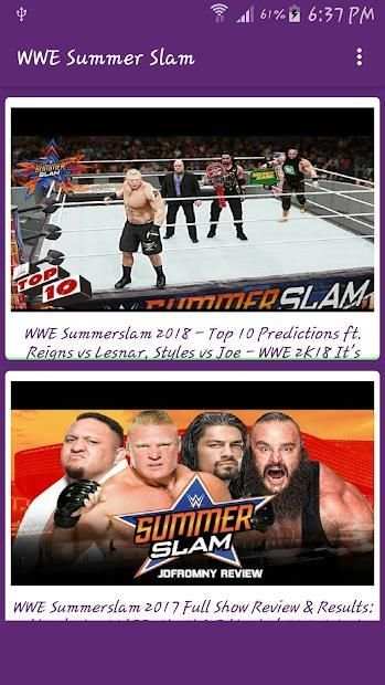 WWE Summer Slam screenshot 3