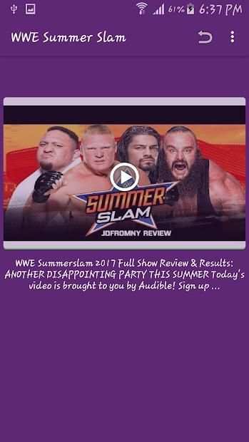 WWE Summer Slam screenshot 1