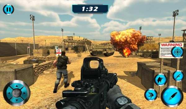 FPS Army Sniper Shooting-Counter Terrorist Action screenshot 1