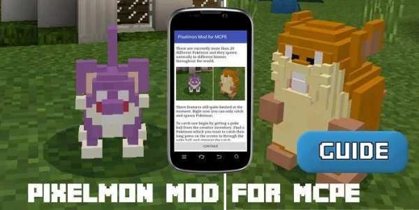 Mod Pixelmon for MCPE screenshot 2