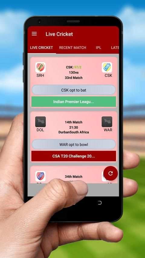 Cricket Scoreboard स्क्रीनशॉट 5