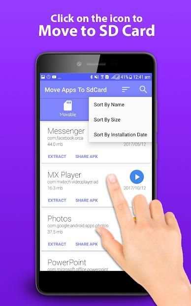Move App Phone To SD Card screenshot 3