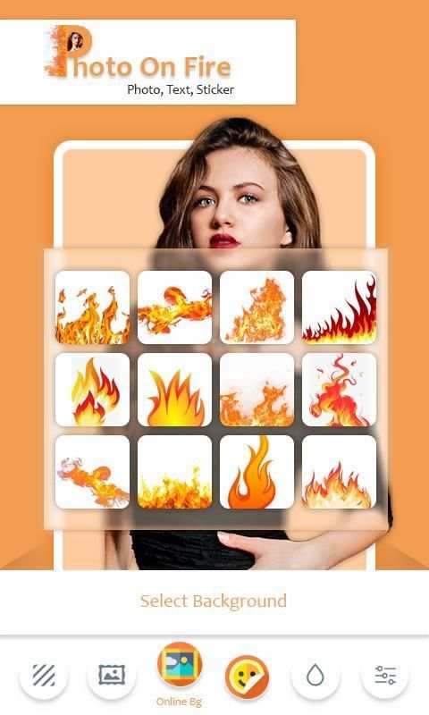 Photo On Fire - Fire Photo ,Text, Sticker **️ screenshot 2