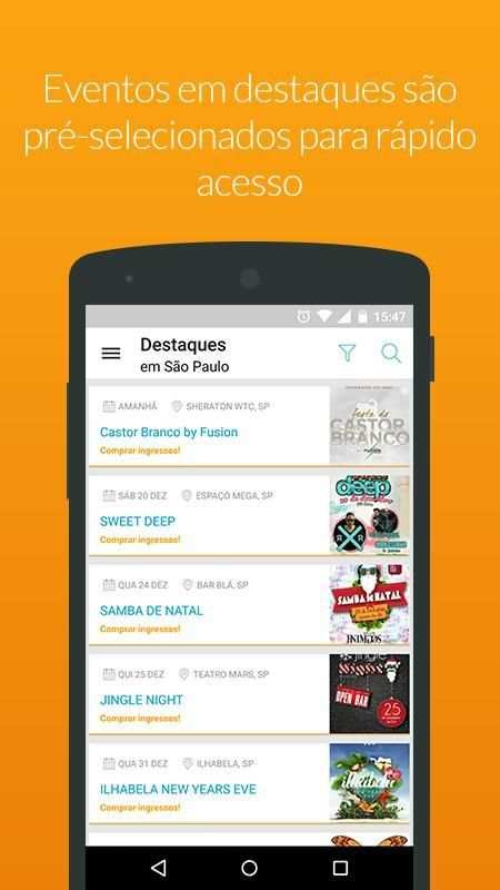 Ingresse - Ingressos e Eventos screenshot 4