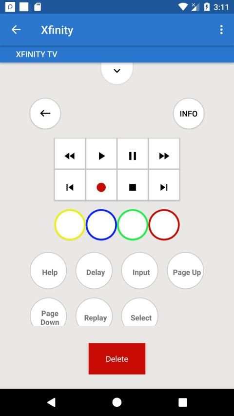 Xfinity Universal Remote Control screenshot 1